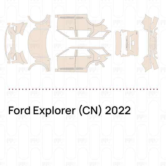 PPF prédécoupé Ford Explorer (CN) 2022