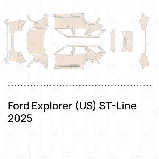 PPF prédécoupé Ford Explorer (US) ST-Line 2025