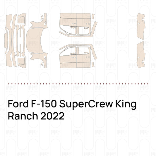 PPF prédécoupé Ford F-150 SuperCrew King Ranch 2022