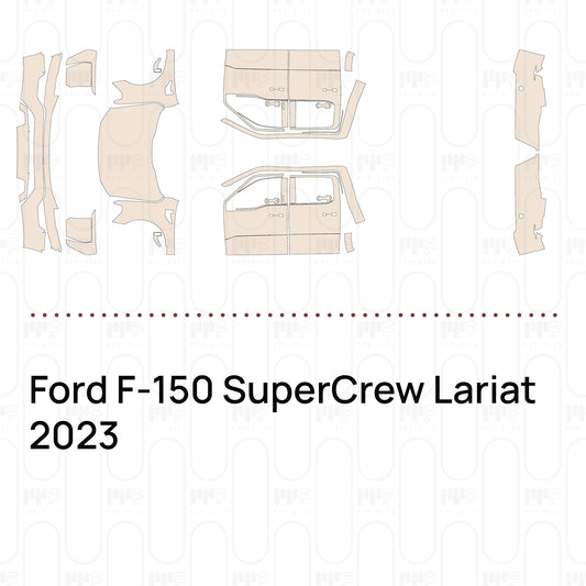 PPF prédécoupé Ford F-150 SuperCrew Lariat 2023