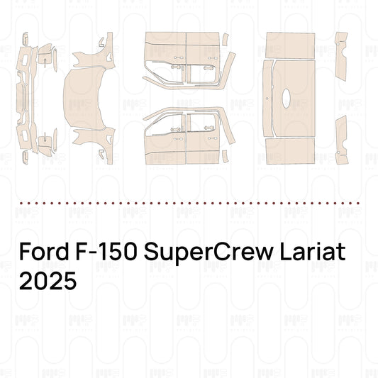PPF prédécoupé Ford F-150 SuperCrew Lariat 2025