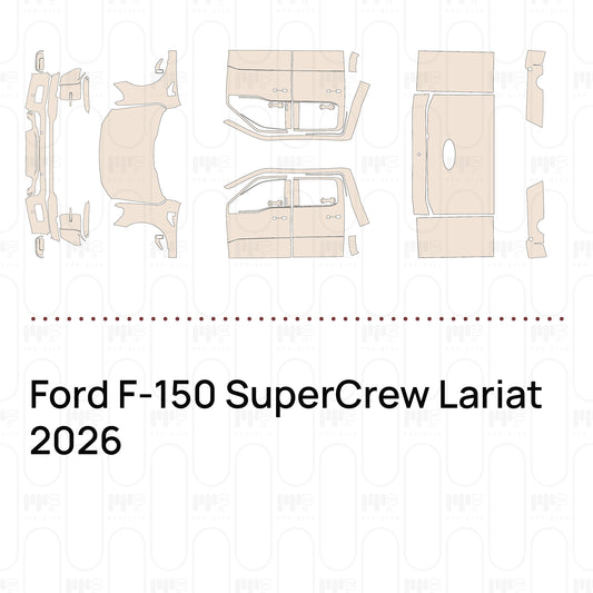 PPF prédécoupé Ford F-150 SuperCrew Lariat 2026