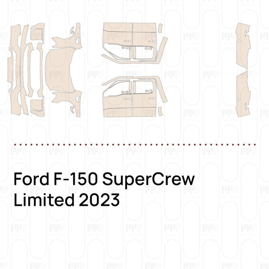 PPF prédécoupé Ford F-150 SuperCrew Limited 2023