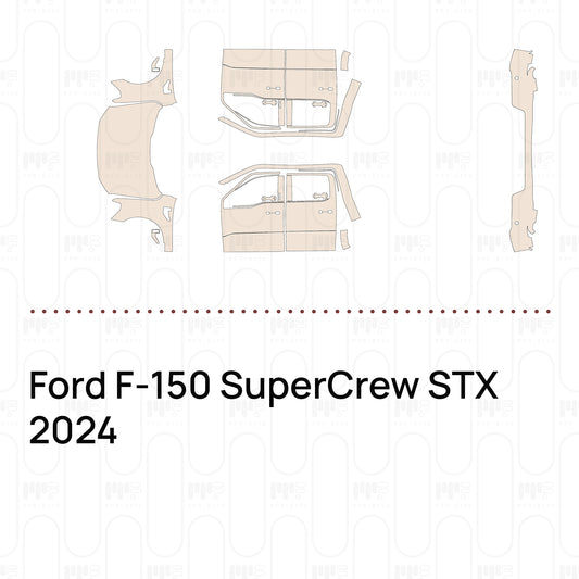 PPF prédécoupé Ford F-150 SuperCrew STX 2024