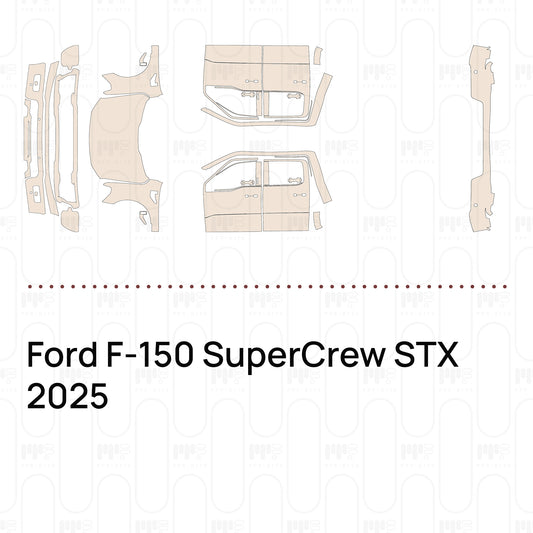 PPF prédécoupé Ford F-150 SuperCrew STX 2025