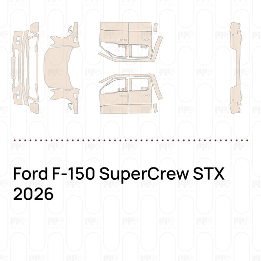 PPF prédécoupé Ford F-150 SuperCrew STX 2026