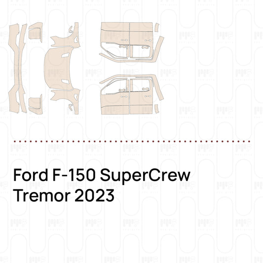 PPF prédécoupé Ford F-150 SuperCrew Tremor 2023
