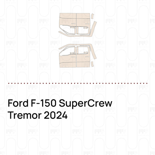 PPF prédécoupé Ford F-150 SuperCrew Tremor 2024