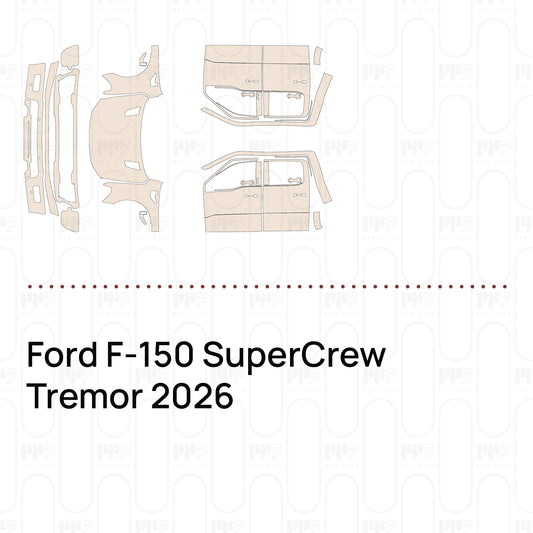 PPF prédécoupé Ford F-150 SuperCrew Tremor 2026