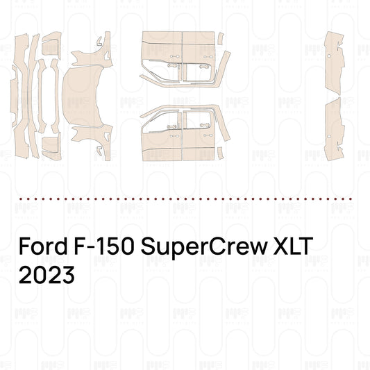 PPF prédécoupé Ford F-150 SuperCrew XLT 2023