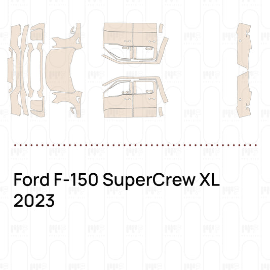 PPF prédécoupé Ford F-150 SuperCrew XL 2023