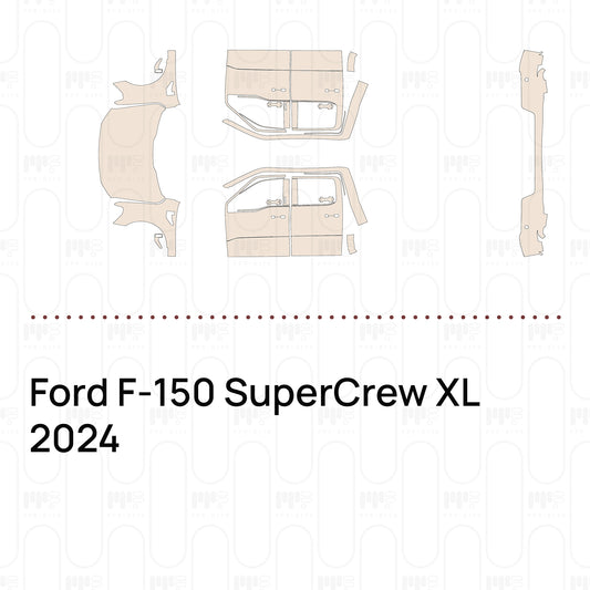 PPF prédécoupé Ford F-150 SuperCrew XL 2024