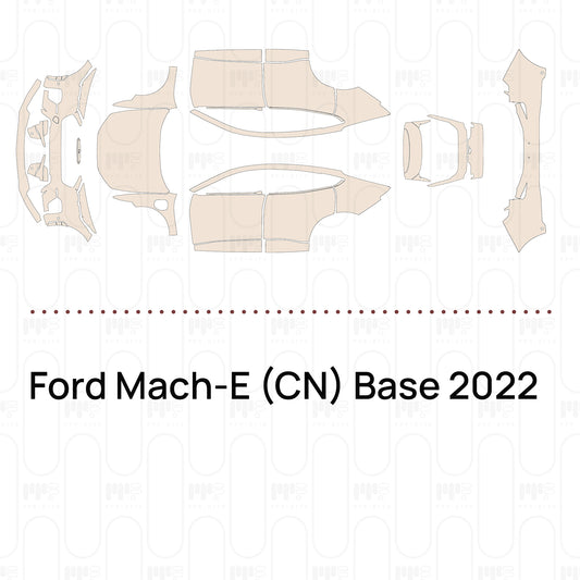 PPF prédécoupé Ford Mach-E (CN) Base 2022
