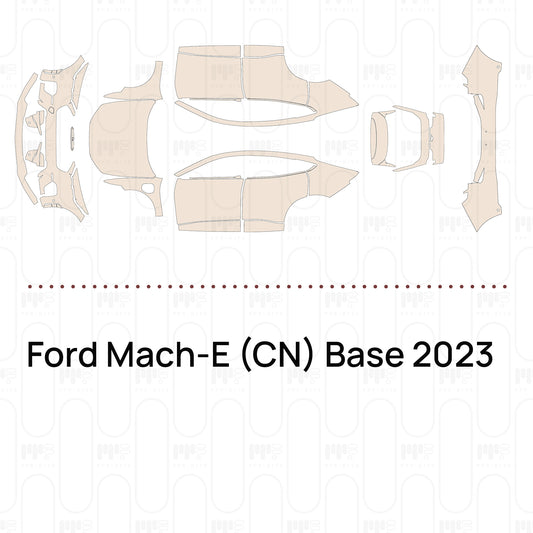 PPF prédécoupé Ford Mach-E (CN) Base 2023