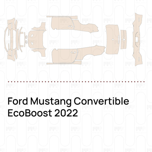 PPF prédécoupé Ford Mustang Convertible EcoBoost 2022