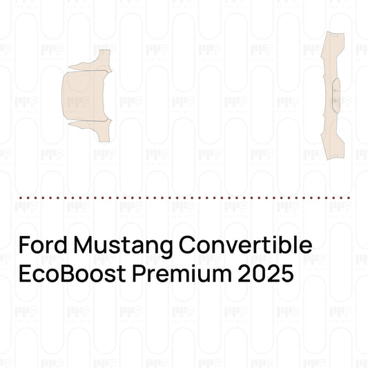 PPF prédécoupé Ford Mustang Convertible EcoBoost Premium 2025