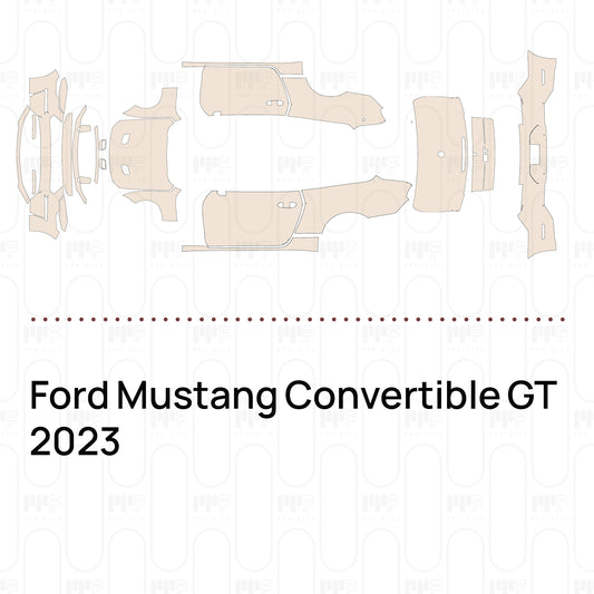 PPF prédécoupé Ford Mustang Convertible GT 2023