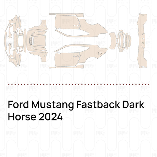 PPF prédécoupé Ford Mustang Fastback Dark Horse 2024