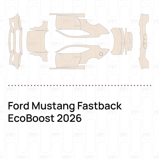 PPF prédécoupé Ford Mustang Fastback EcoBoost 2026