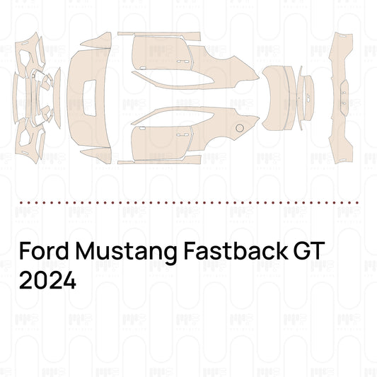 PPF prédécoupé Ford Mustang Fastback GT 2024