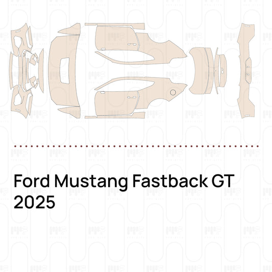 PPF prédécoupé Ford Mustang Fastback GT 2025