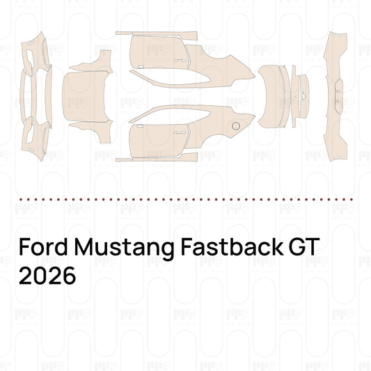 PPF prédécoupé Ford Mustang Fastback GT 2026