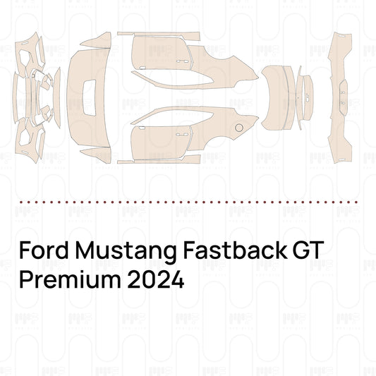 PPF prédécoupé Ford Mustang Fastback GT Premium 2024