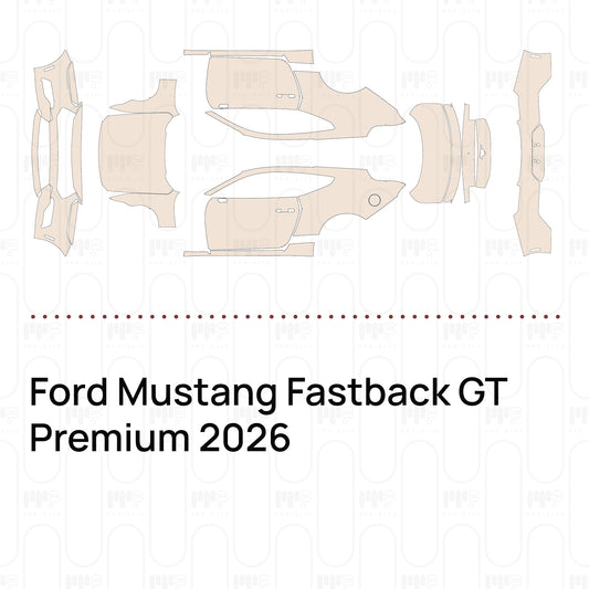 PPF prédécoupé Ford Mustang Fastback GT Premium 2026