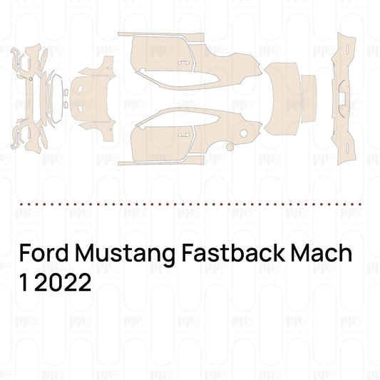 PPF prédécoupé Ford Mustang Fastback Mach 1 2022