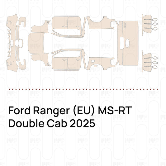 PPF prédécoupé Ford Ranger (EU) MS-RT Double Cab 2025