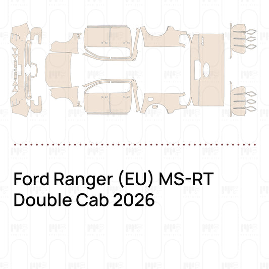 PPF prédécoupé Ford Ranger (EU) MS-RT Double Cab 2026