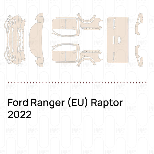 PPF prédécoupé Ford Ranger (EU) Raptor 2022