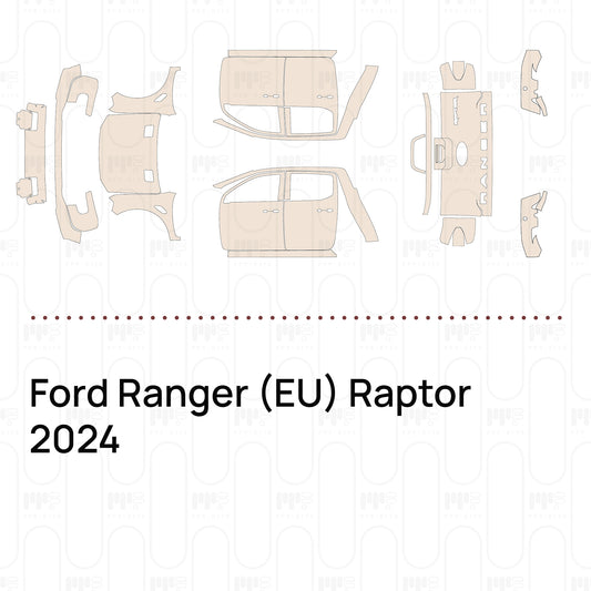 PPF prédécoupé Ford Ranger (EU) Raptor 2024