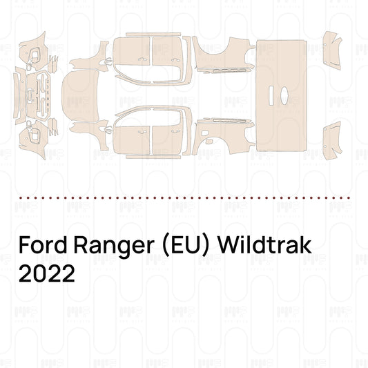 PPF prédécoupé Ford Ranger (EU) Wildtrak 2022