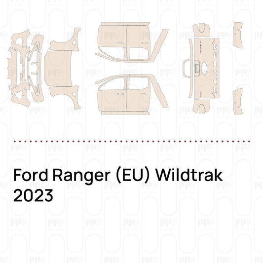 PPF prédécoupé Ford Ranger (EU) Wildtrak 2023