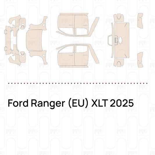 PPF prédécoupé Ford Ranger (EU) XLT 2025