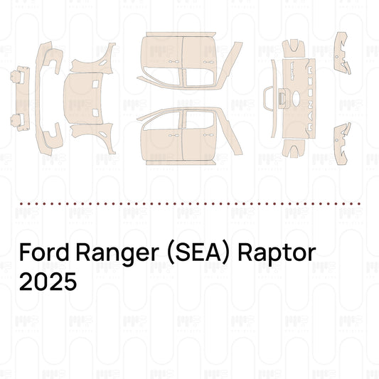 PPF prédécoupé Ford Ranger (SEA) Raptor 2025