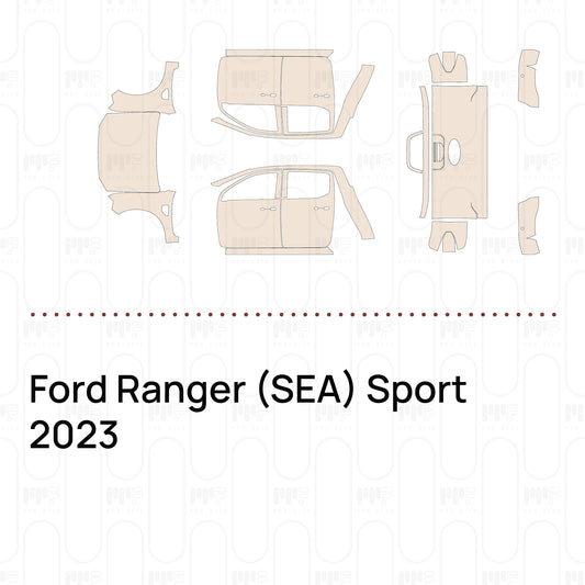 PPF prédécoupé Ford Ranger (SEA) Sport 2023