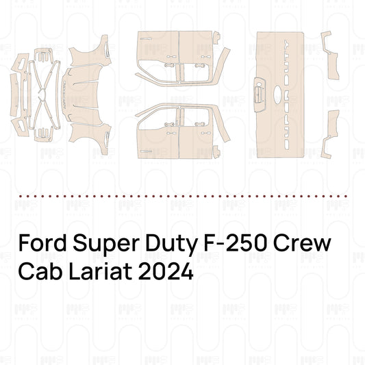 PPF prédécoupé Ford Super Duty F-250 Crew Cab Lariat 2024