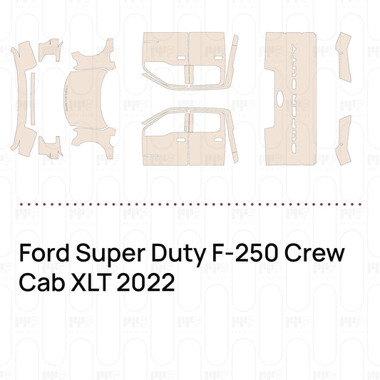 PPF prédécoupé Ford Super Duty F-250 Crew Cab XLT 2022