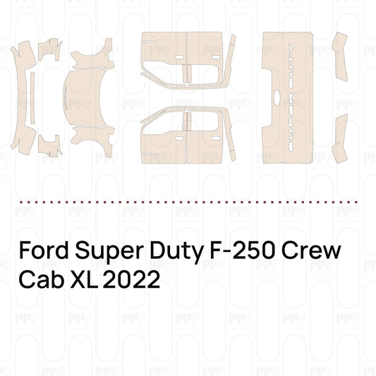 PPF prédécoupé Ford Super Duty F-250 Crew Cab XL 2022