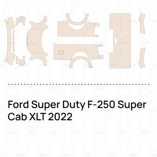 PPF prédécoupé Ford Super Duty F-250 Super Cab XLT 2022