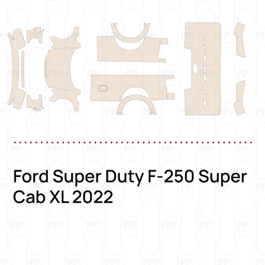 PPF prédécoupé Ford Super Duty F-250 Super Cab XL 2022