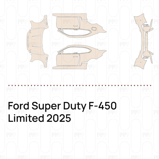 PPF prédécoupé Ford Super Duty F-450 Limited 2025