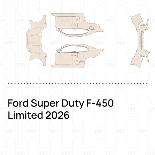 PPF prédécoupé Ford Super Duty F-450 Limited 2026
