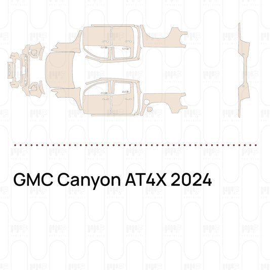 PPF prédécoupé GMC Canyon AT4X 2024