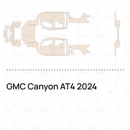 PPF prédécoupé GMC Canyon AT4 2024