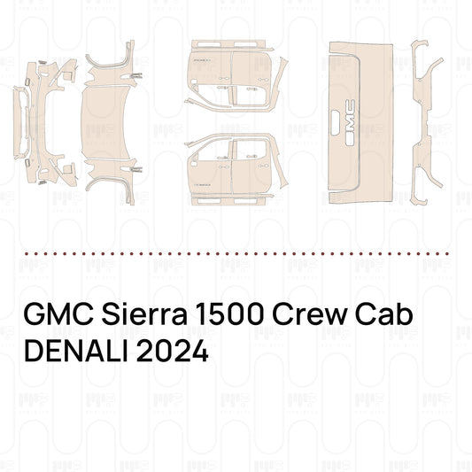 PPF prédécoupé GMC Sierra 1500 Crew Cab DENALI 2024
