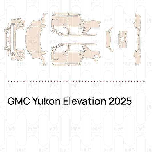 PPF prédécoupé GMC Yukon Elevation 2025