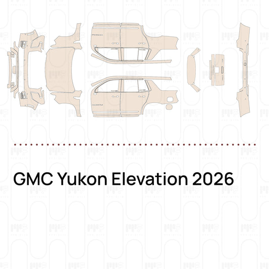 PPF prédécoupé GMC Yukon Elevation 2026